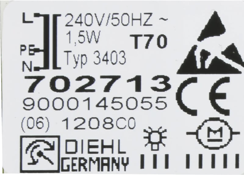 Steuerungsmodul nach Auslauf, bitte Reparaturset bestellen 00498311