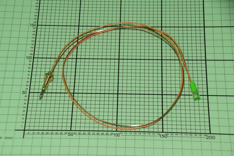 Thermopaar Koax 750mm Orange für Amica Ofen 8066021