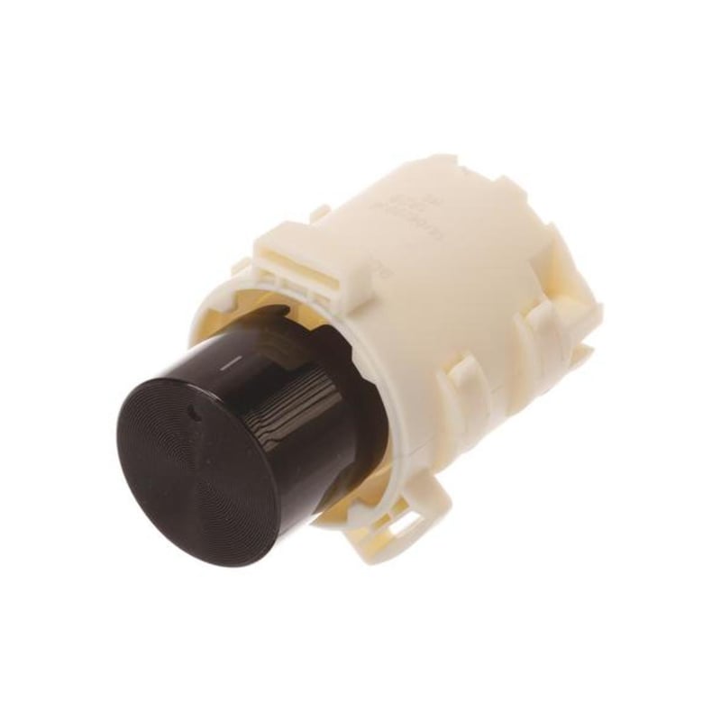 Drehgriff rund, versenkbar, schwarz, unbeleuchtet,Bedruckung: grau rund, versenkbar, schwarz, unbeleuchtet, 10004324