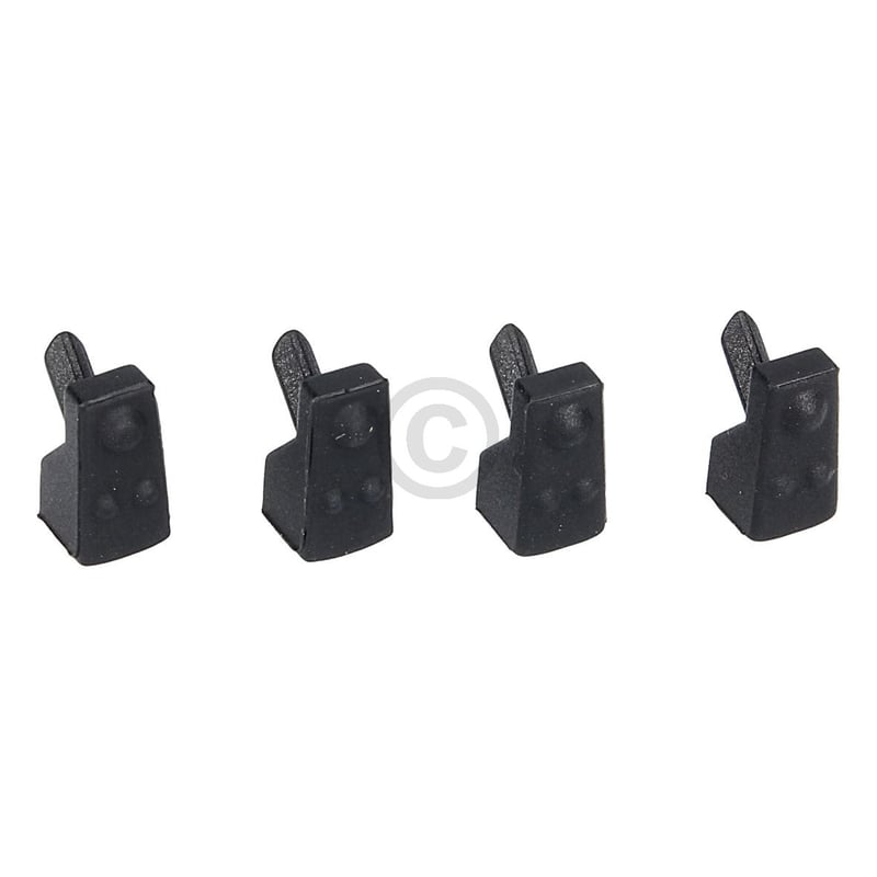 Gummifuß Whirlpool 484000000840 Pufferset für Gasmuldengitter Topfhalter Gaskochfeld 4Stk