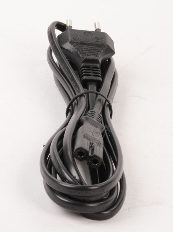 Stromanschlusskabel für Philips TV & Audio TP Vision 996592102772 Typ 0.75x2, 2.5 Meter, EU Norm