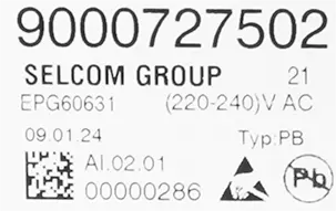 Leistungsmodul programmiert 00658232