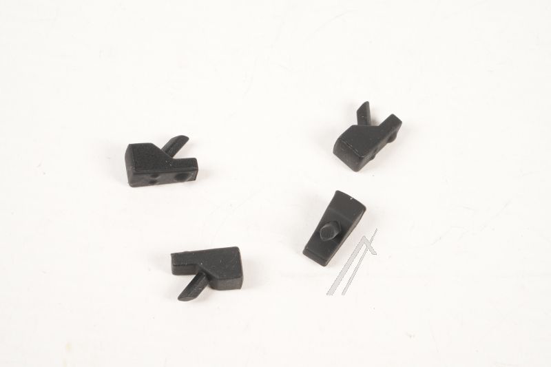 Kit Gummifuss (4 Stk.) alternativ zu Whirlpool/Indesit für Ofen Com Rutschschutz Stopper
