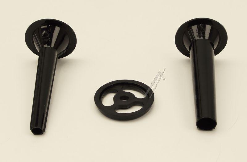 Wurstfüllersatz schwarz für Küchenmaschine & Mixer De'Longhi AS00011217 Stopfer