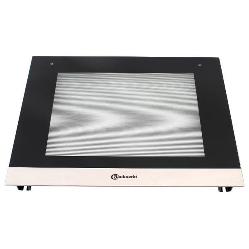 Türglas-Komplettsatz für Küchenmaschine Whirlpool 481010909918 Glas, Träger, Rahmen