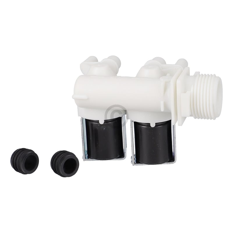 Magnetventil passend für Indesit C00110333 2fach 180° 10mmØ in Waschmaschine