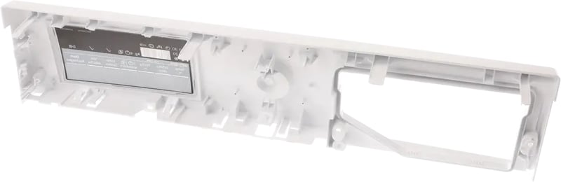 Bedienblende für Geschirrspüler Bosch 11029558 Frontblende, weiß
