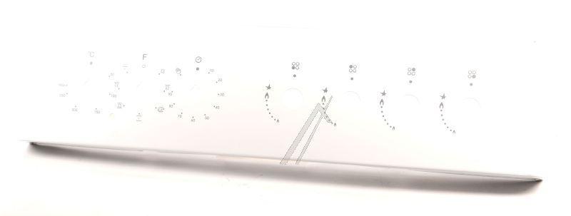 Blende Einsatz für Ofen Candy/Hoover 42809067 Bedienfeld Blende