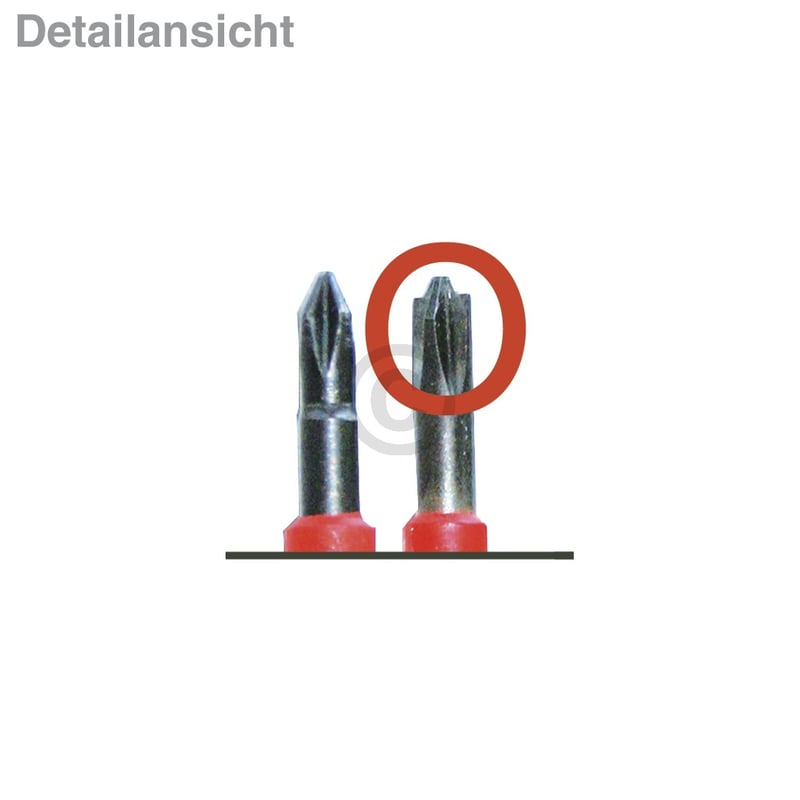Schraubendreher Kreuz PZ1 x 80mm SoftFinish® electric Xeno 30700
