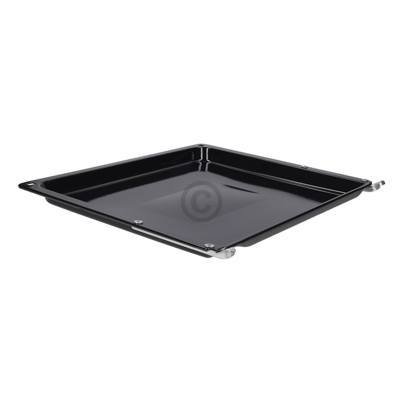 Backblech für Ofen Bosch Siemens 20005941 emailliert, schwarz