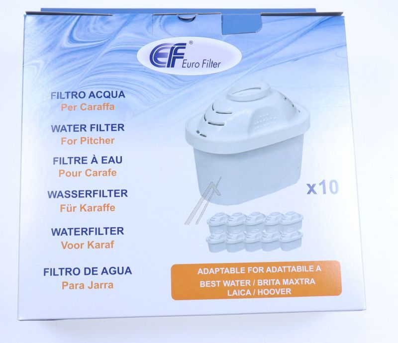 Wf215-Filter für Kaffeemaschinen Eurofilter WF215 10 Stück, Brita Maxtra kompatibel
