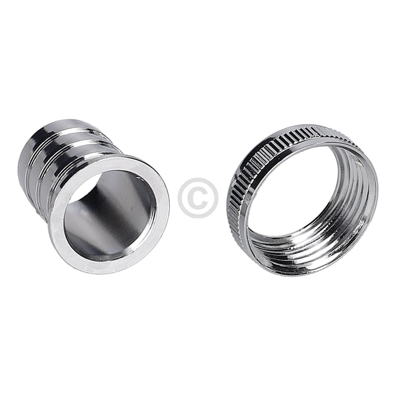 Tauchrohranschluss, chrom, 3/4" ig x 3/4" t KIRCHHOFF 98840120 KIRCHHOFF