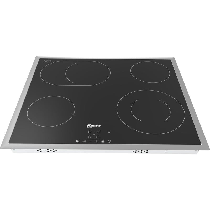 Glaskeramikfläche Edelstahl-Rahmen 20003836