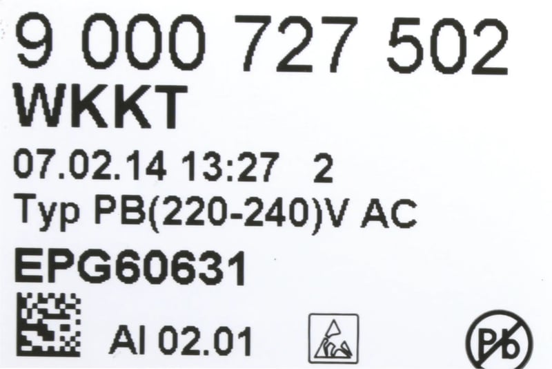 Leistungsmodul programmiert 00656157