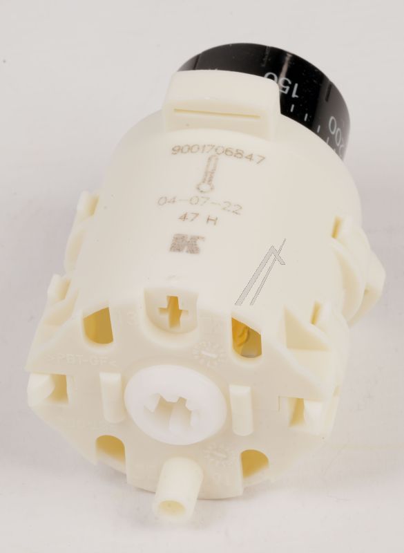Bosch Siemens Ofen Drehknopf 10026319 Temperaturregler, versenkbar, schwarz