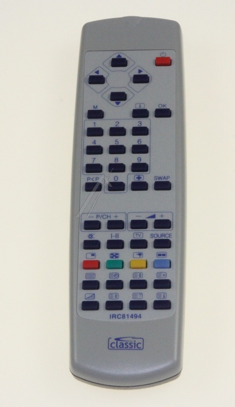 Fernbedienung für Staubsauger Classic IRC81494 vorprogrammiert 1:1