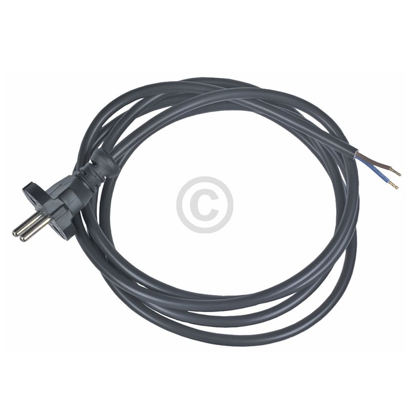 Anschlusskabel Konturenstecker auf Aderendhülsen für Haartrockner 2m