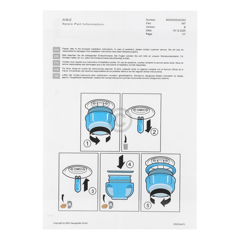 Halogenlampe Bosch 10044823 für Backofen Bosch