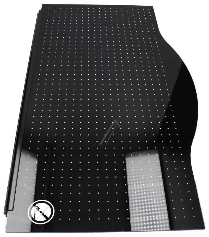 Glasabdeckung für Dunstabzugshaube Whirlpool Indesit 482000026849 Kit Schwarz