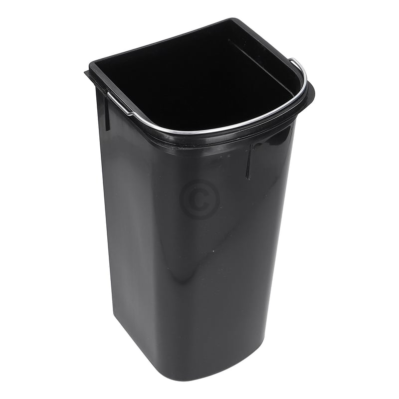 Inneneimer 8 liter schwarz Hailo 1226249 für Einbau-Abfallsammlersystem Hailo