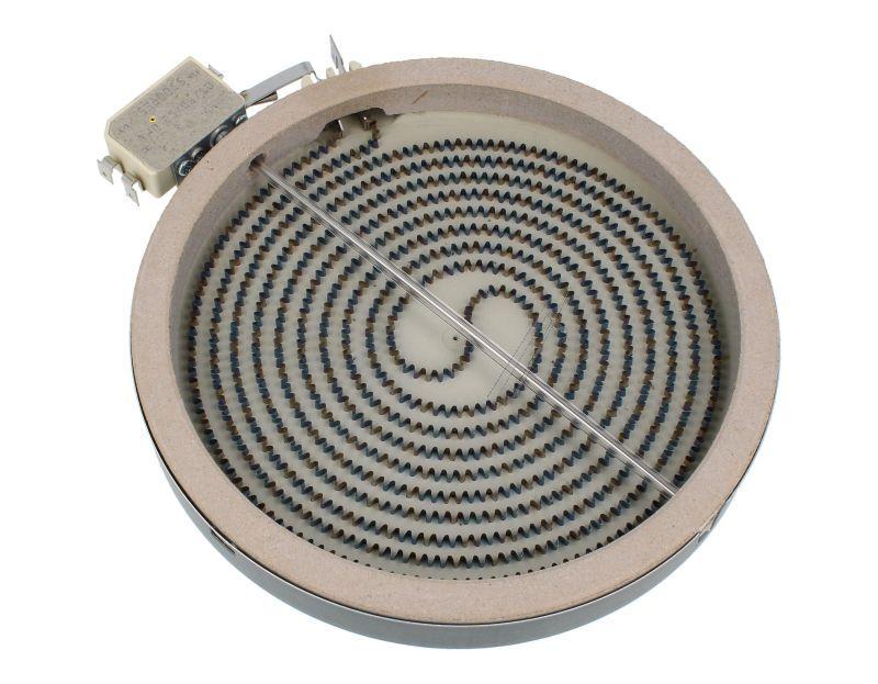 Heizelement 180mm 1700W für Ofen Whirlpool Indesit 488000972031 Strahlenheizkörper