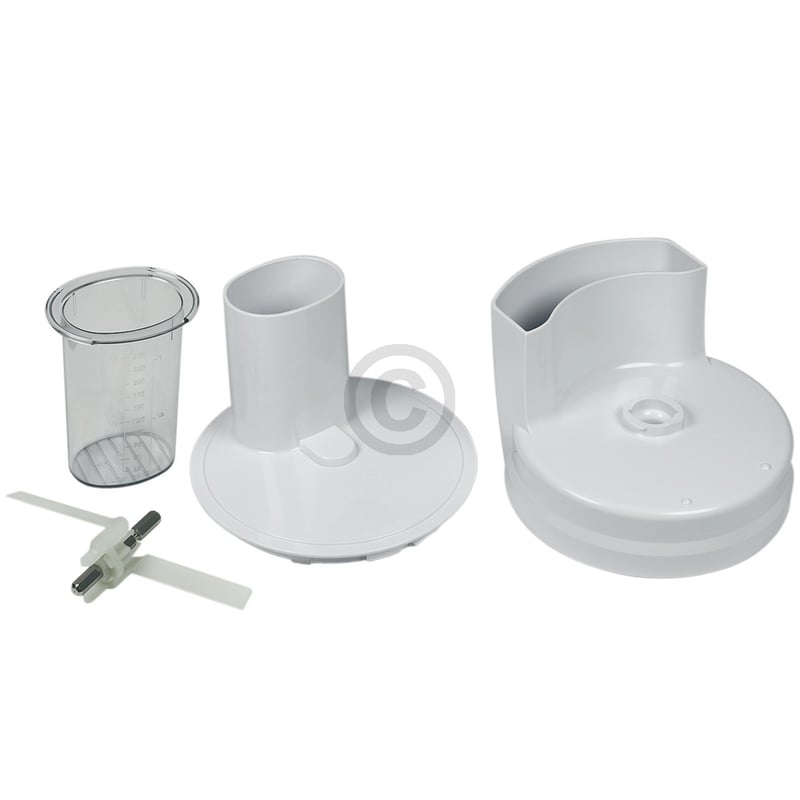 Durchlaufschnitzlergehäuse BOSCH 00653294 kpl mit Mitnehmer etc für Küchenmaschine