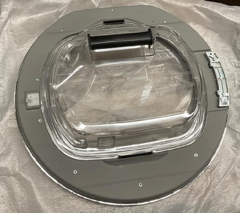 Trockner-Türglas Candy Hoover 40014683 mit Rahmen