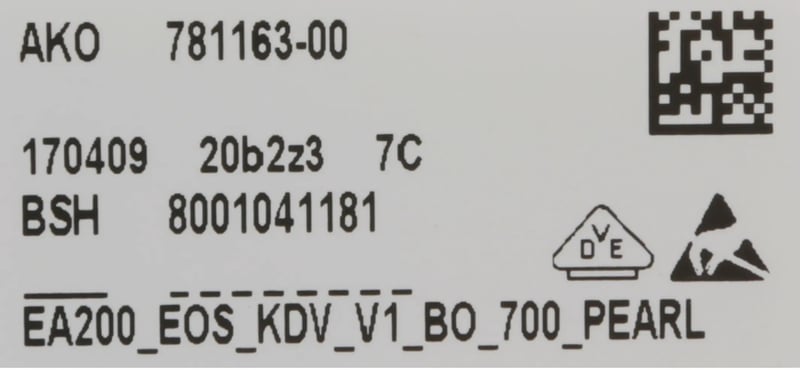 Steuerungsmodul programmiert 00751381