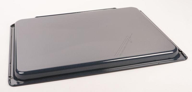 Tiefes Backblech für Ofen Beko Grundig Arçelik C00977590 schwarz, emailliert