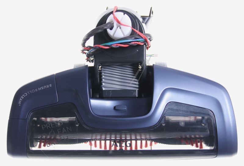 Blaue Bodendüse für Staubsauger AEG 140087008342 komplett