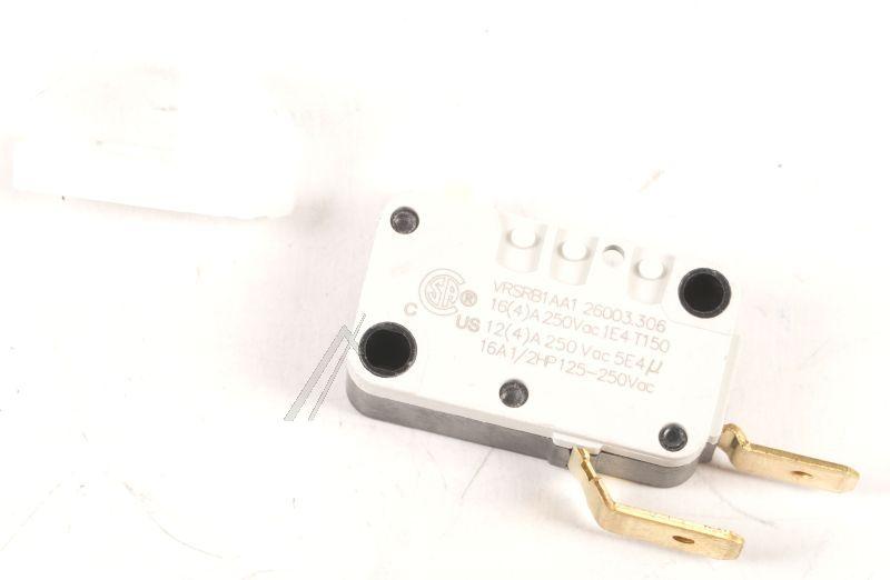 Mikroschalter mit Gleitschuh für Dunstabzugshaube Whirlpool Indesit C00979185 Steuerschalter Haube