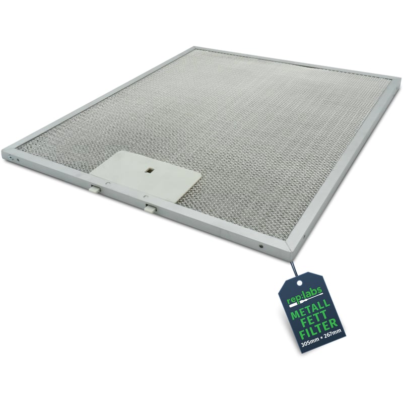 Fettfilter wie AEG 405525042/9 Metallfilter 305x267mm für Dunstabzugshaube