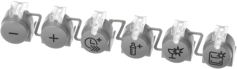 Tastatur für Bedienteil Bosch 10003873 Drucktasten, Folie