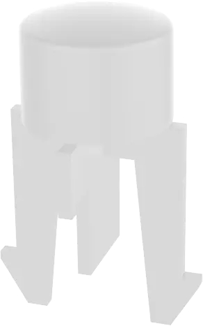 Tastenkappe für Kühlschrank Bosch 00605348 weiß, Kunststoff