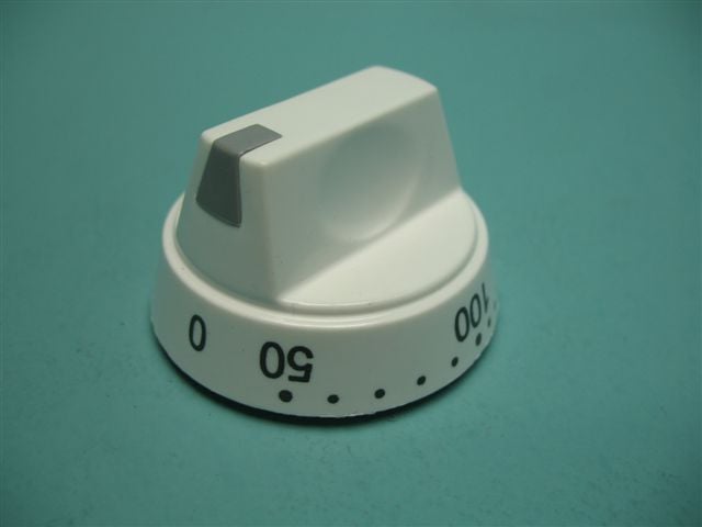 Drehknopf für Backofentemperatur E454.00/09.7072.00 weiß Amica 8034132 für Herd