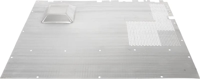 Rückwand für Ofen BSH-Gruppe 00689119 hitzebeständig, weiß