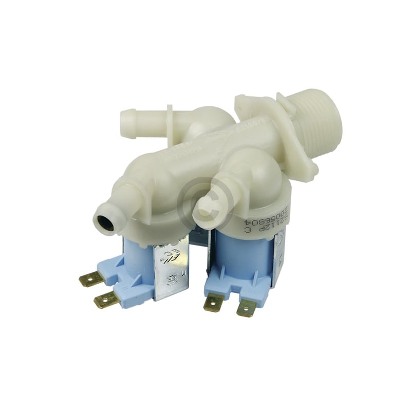 Magnetventil beko 2005680400 dreifach 180° 10,5mmØ mit Reduzierung für Waschmaschine