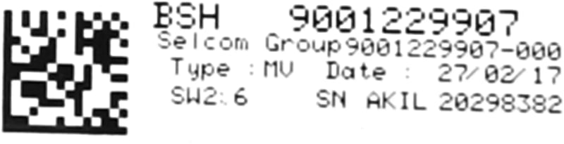 Bedienmodul 00707288