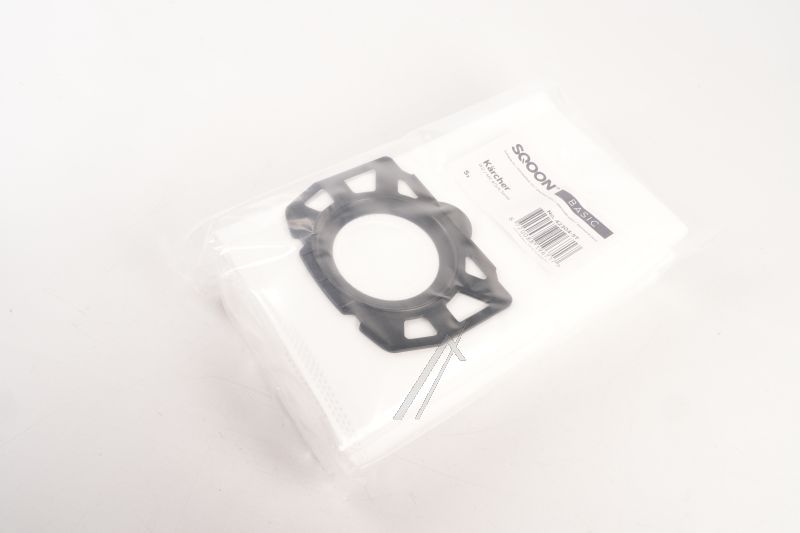 Staubsaugerbeutel für Staubsauger Sqoon 2.863-006.0 5er Pack, passend für Kärcher WD/MV 4/5/6