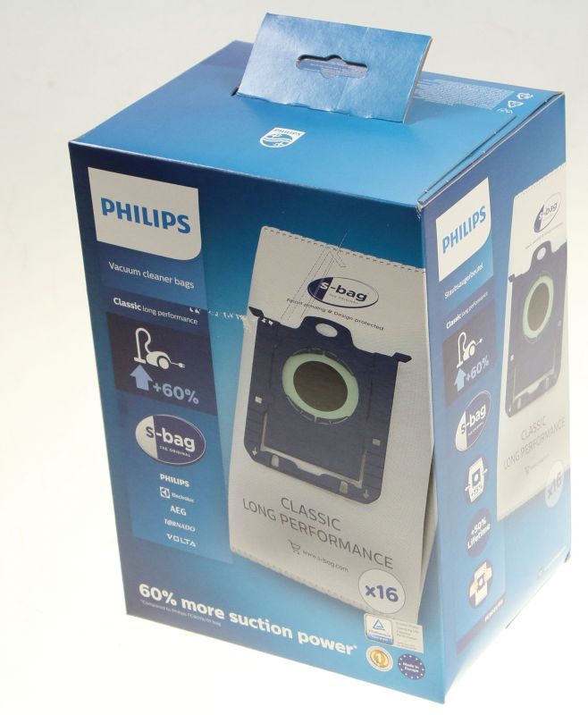 S-Bag Classic Long Performance für Ofen Philips FC802105 16er Pack