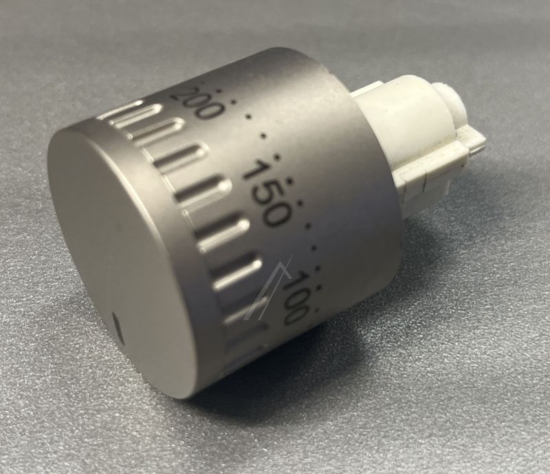 Drehknopf für Amica Ofen 8045257 versenkbar, Edelstahl