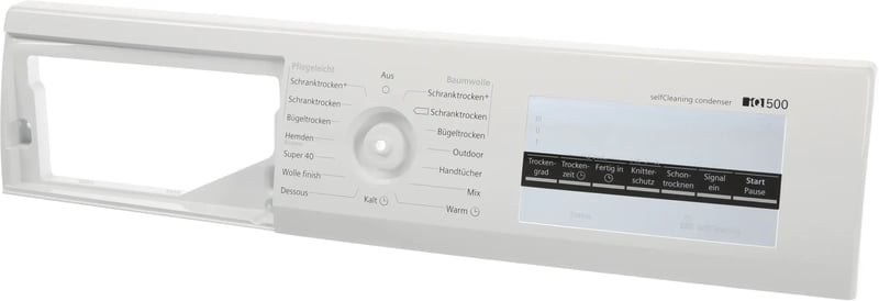 Bedienblende für Bosch-Backofen 11012934 Frontblende, Display