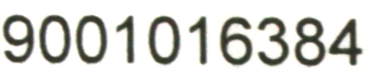 Bedienblende 11006195