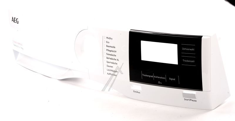 Bedienblende weiß für Trockner AEG 140291924011 Steuerung Abdeckung