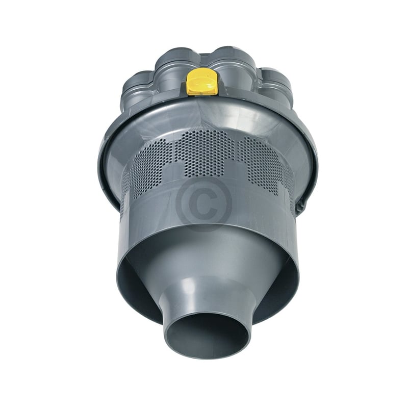 Staubbehälteroberteil dyson 905411-30 grau gelb für Staubsauger