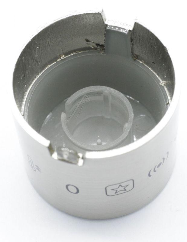 Ofenknopf Whirlpool/Indesit 481010568594 Push-Knopf, Edelstahl