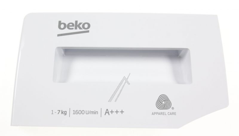 Waschmaschinen-Abdeckung für Beko C00896137 Waschmittelschublade
