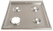 Glasplatte für Ofen Bosch 00711965 Backofen