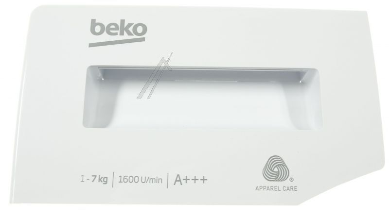 Waschmaschinen-Abdeckung für Beko C00899597 Schublade, Waschmittel