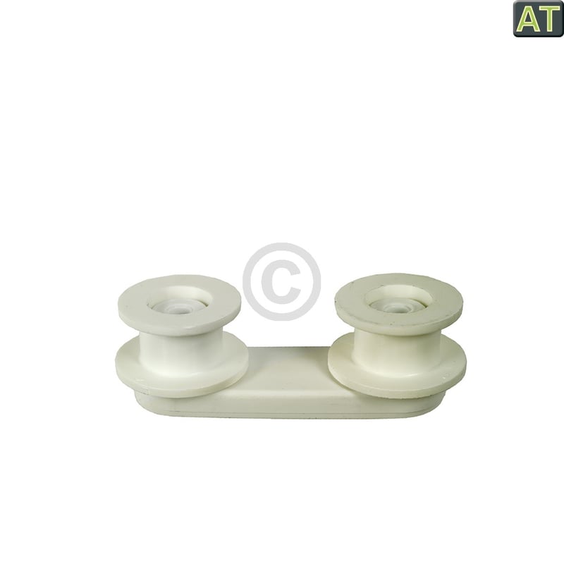Korbrollen mit Halter wie Electrolux 5022681900/6 für Geschirrspüler